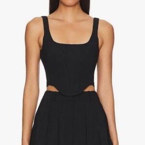 Amanda Uprichard Corset Style Top Party Ready